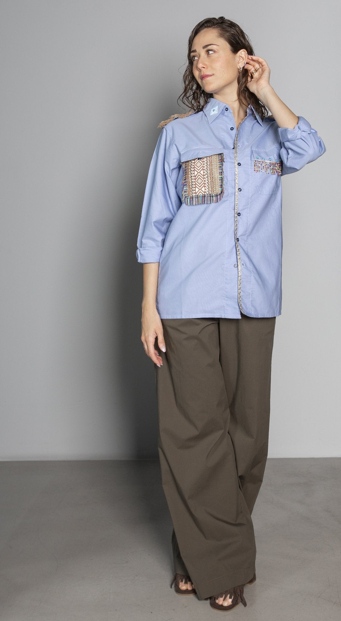CAMICIA MILITARE OLLA PAREG - SALA MERATE
