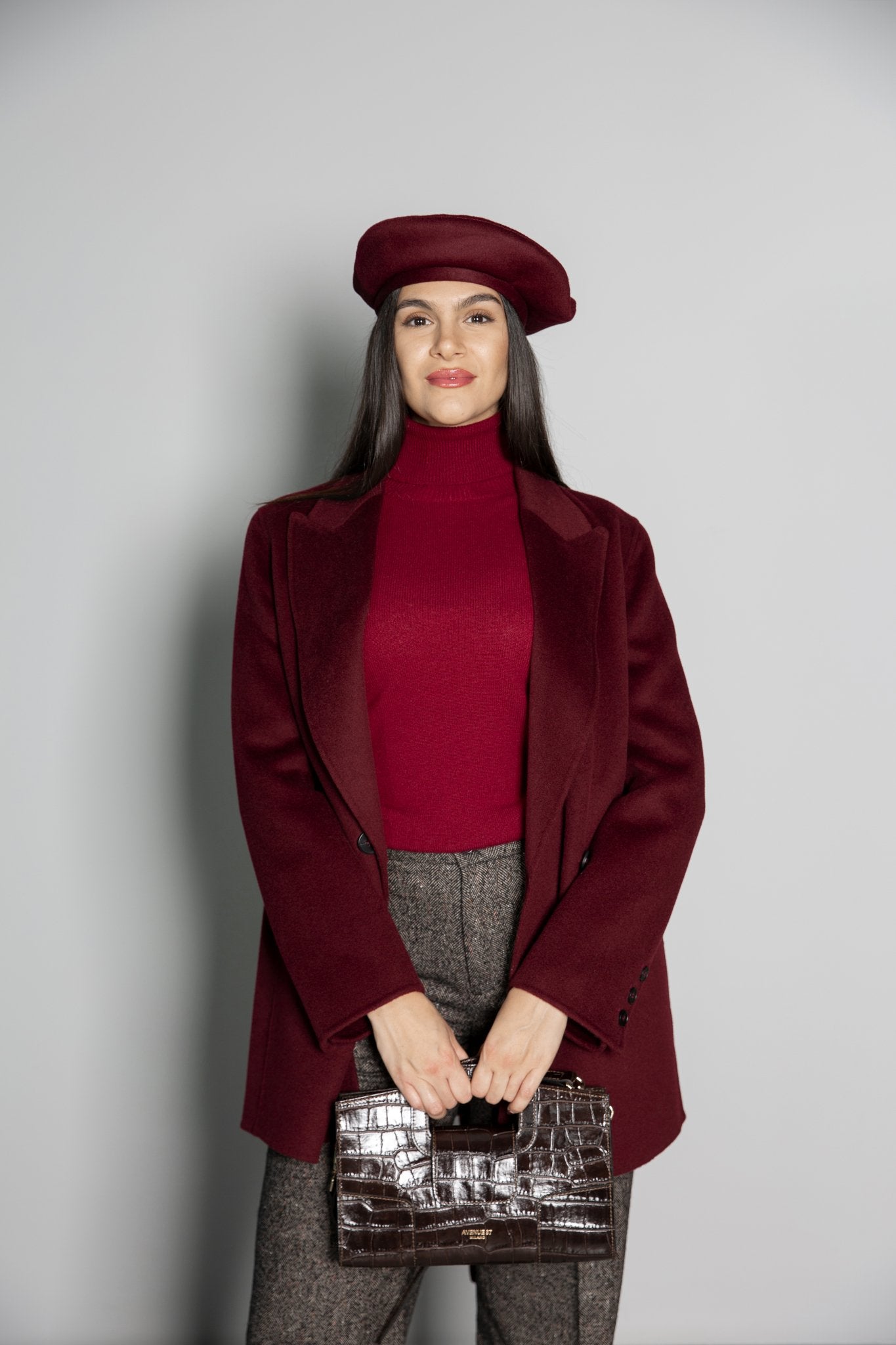 GIACCA IN DOUBLE DI LANA ALPHA STUDIO - SALA MERATE