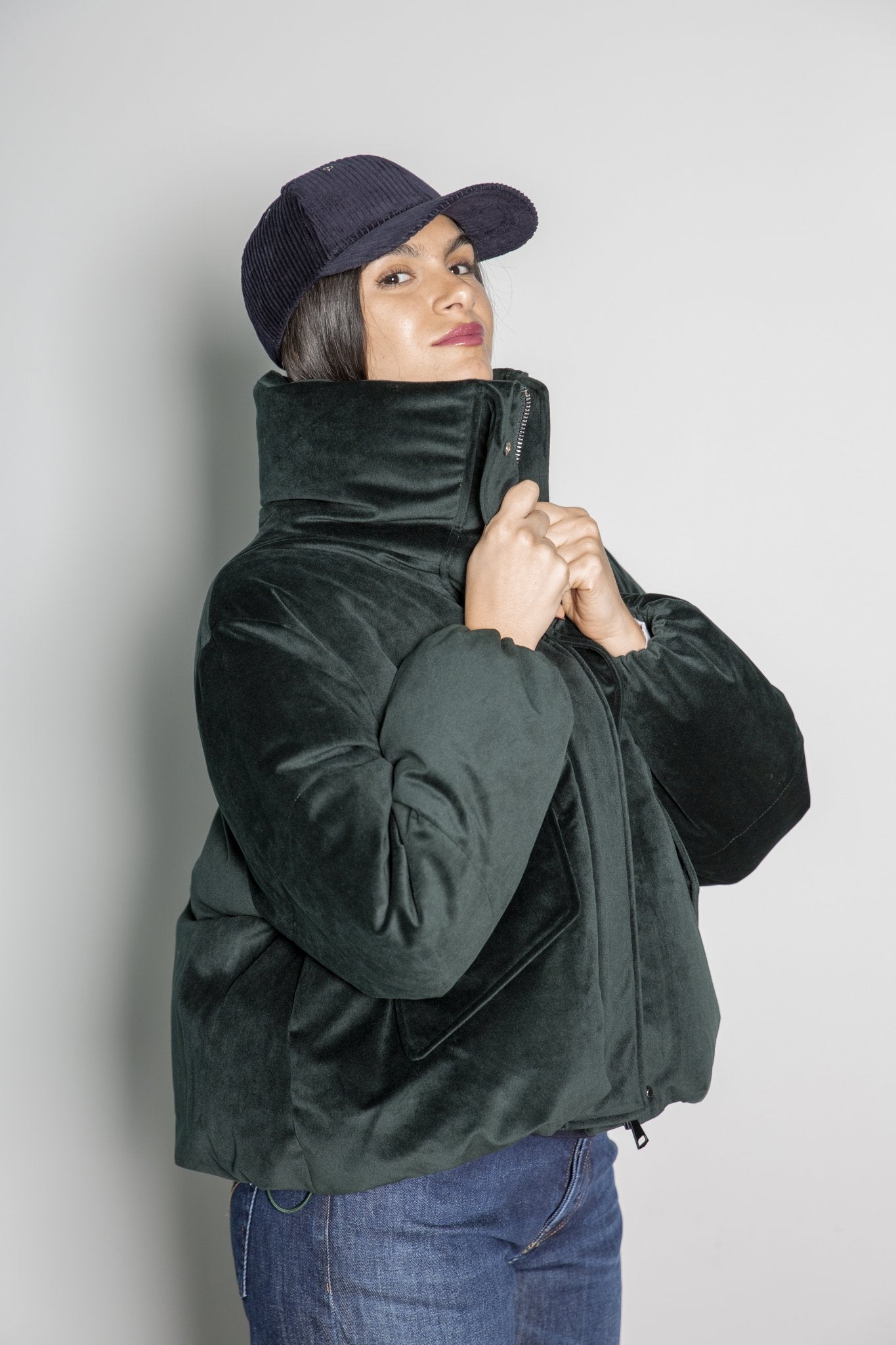 BOMBER IN VELLUTO OOF WEAR