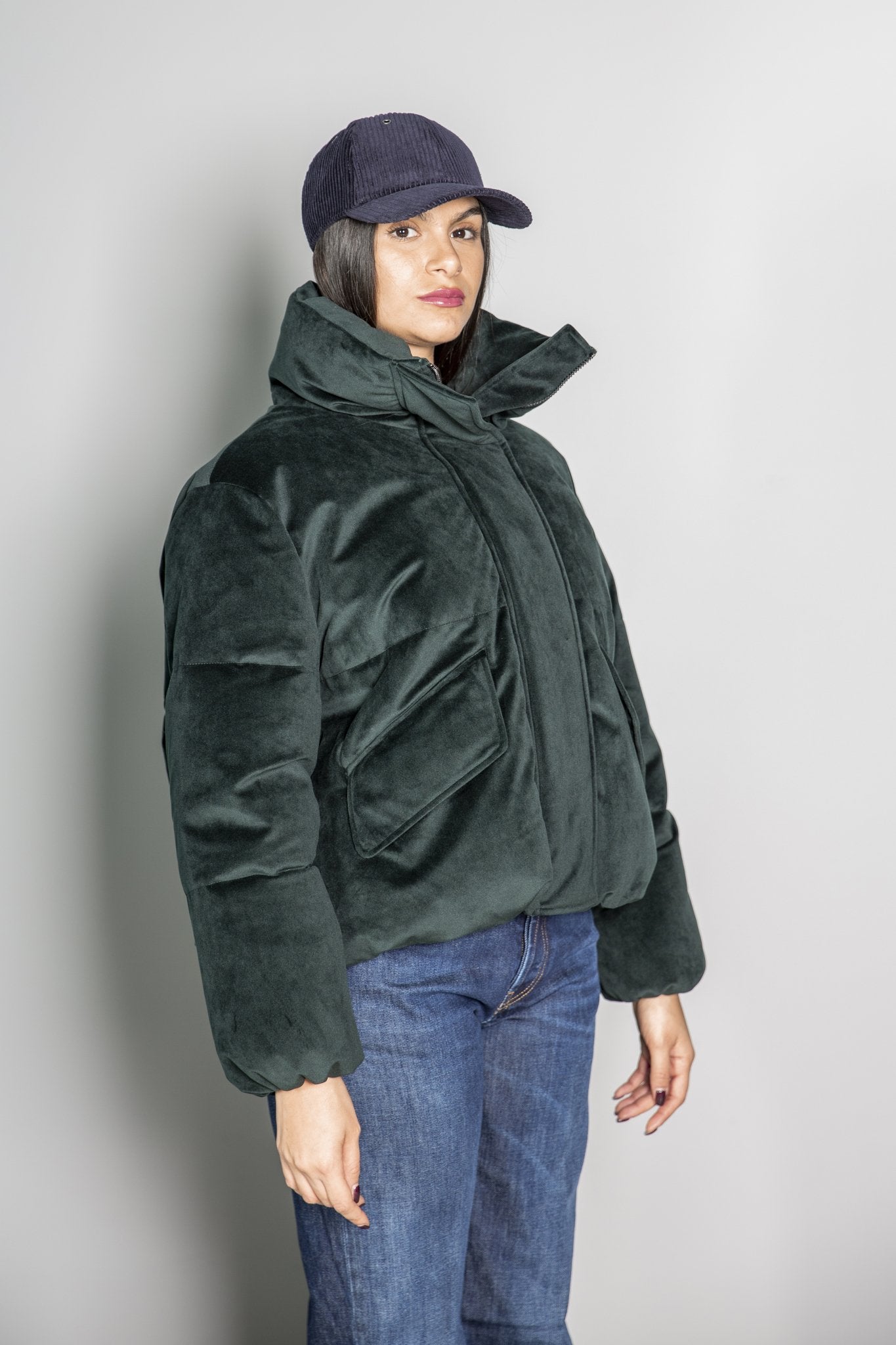 BOMBER IN VELLUTO OOF WEAR - SALA MERATE