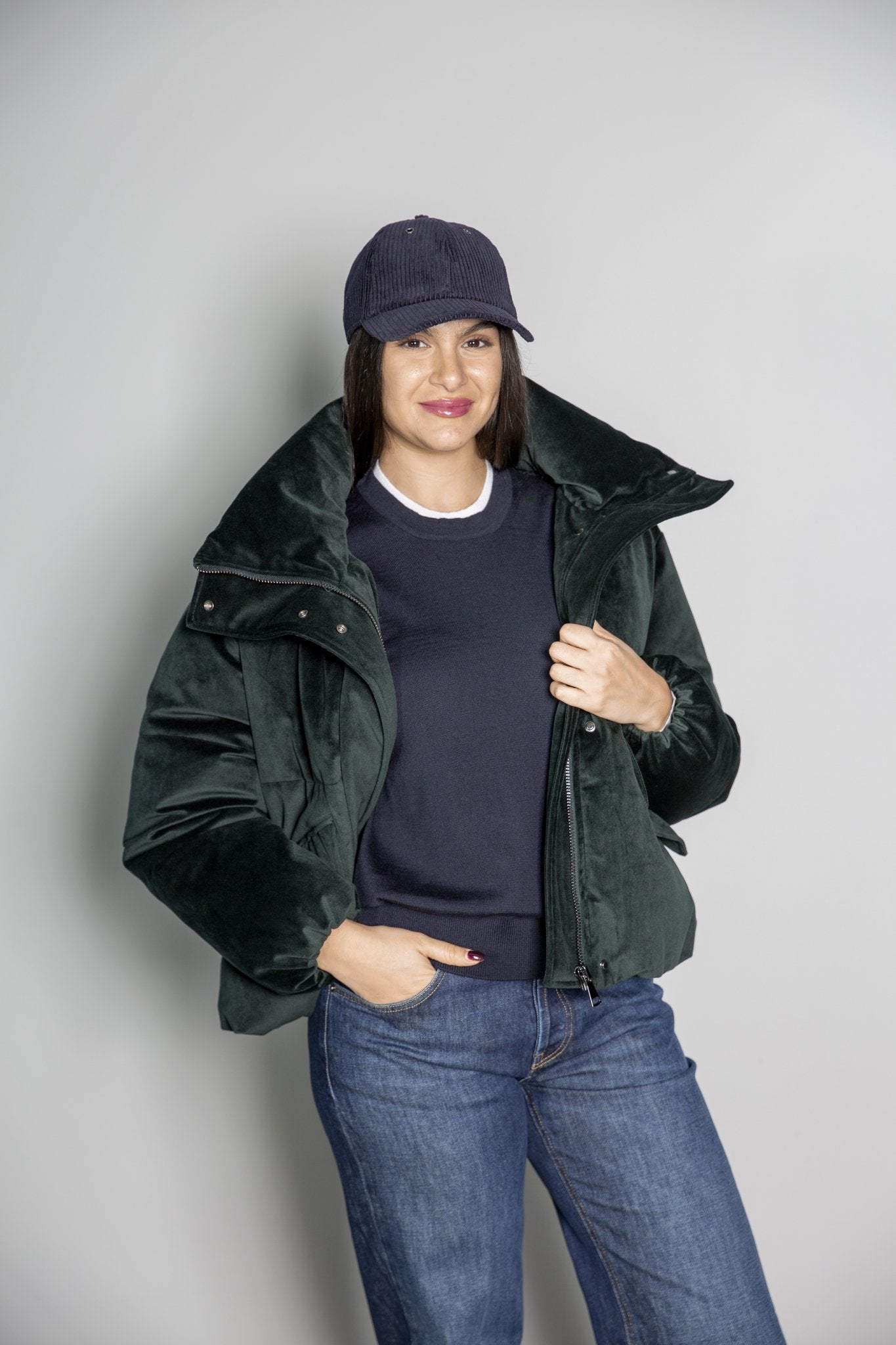 BOMBER IN VELLUTO OOF WEAR - SALA MERATE