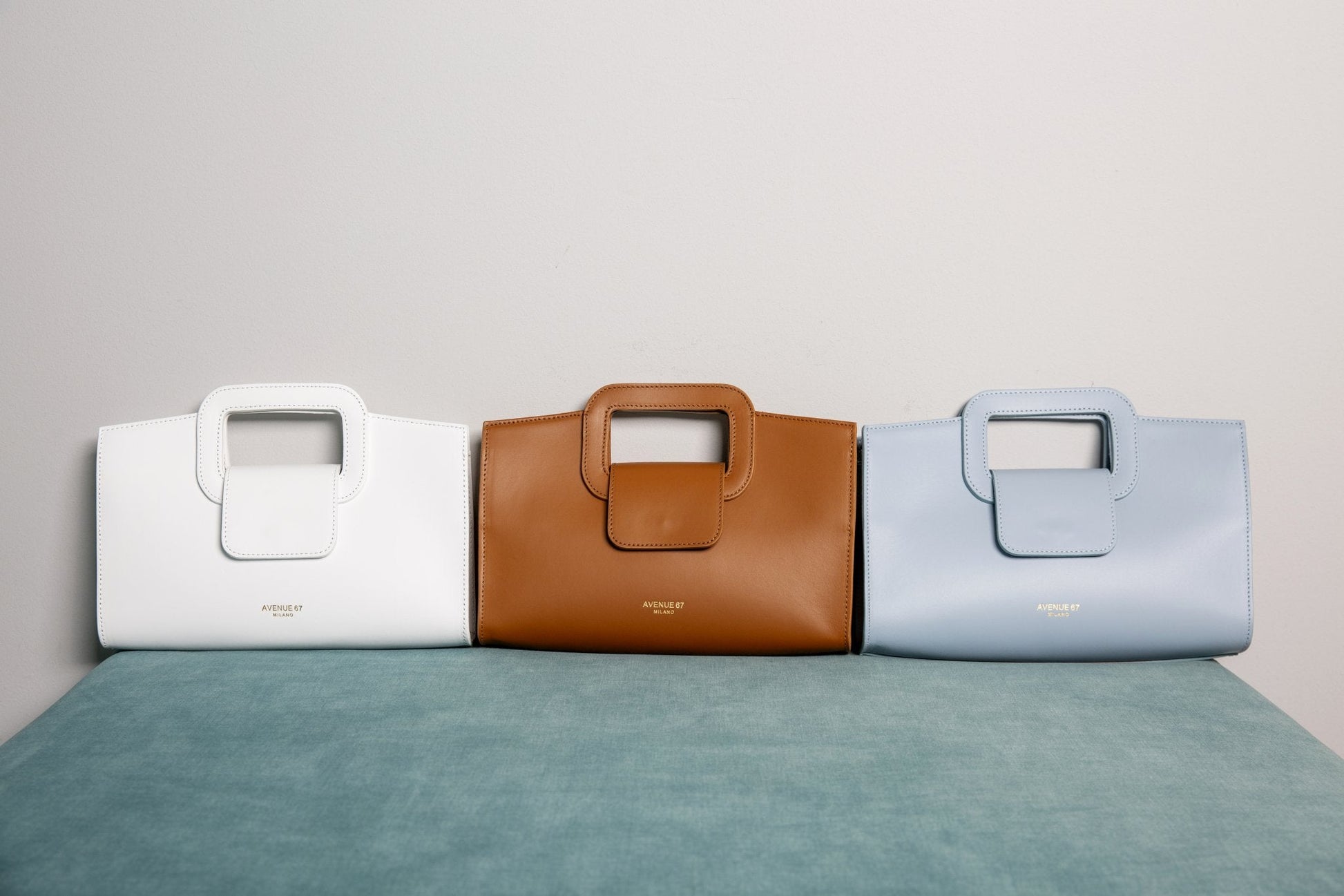 BORSA SQUARE LEATHER AVENUE 67 - SALA MERATE