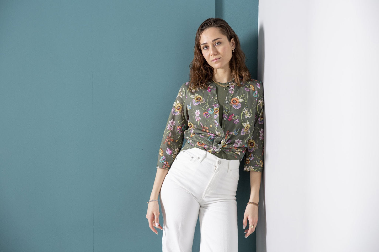 CAMICIA COREANA FANTASIA FLOREALE - SALA MERATE