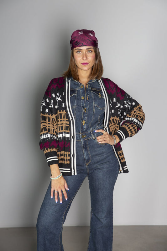 CARDIGAN AKEP FANTASIA - SALA MERATE