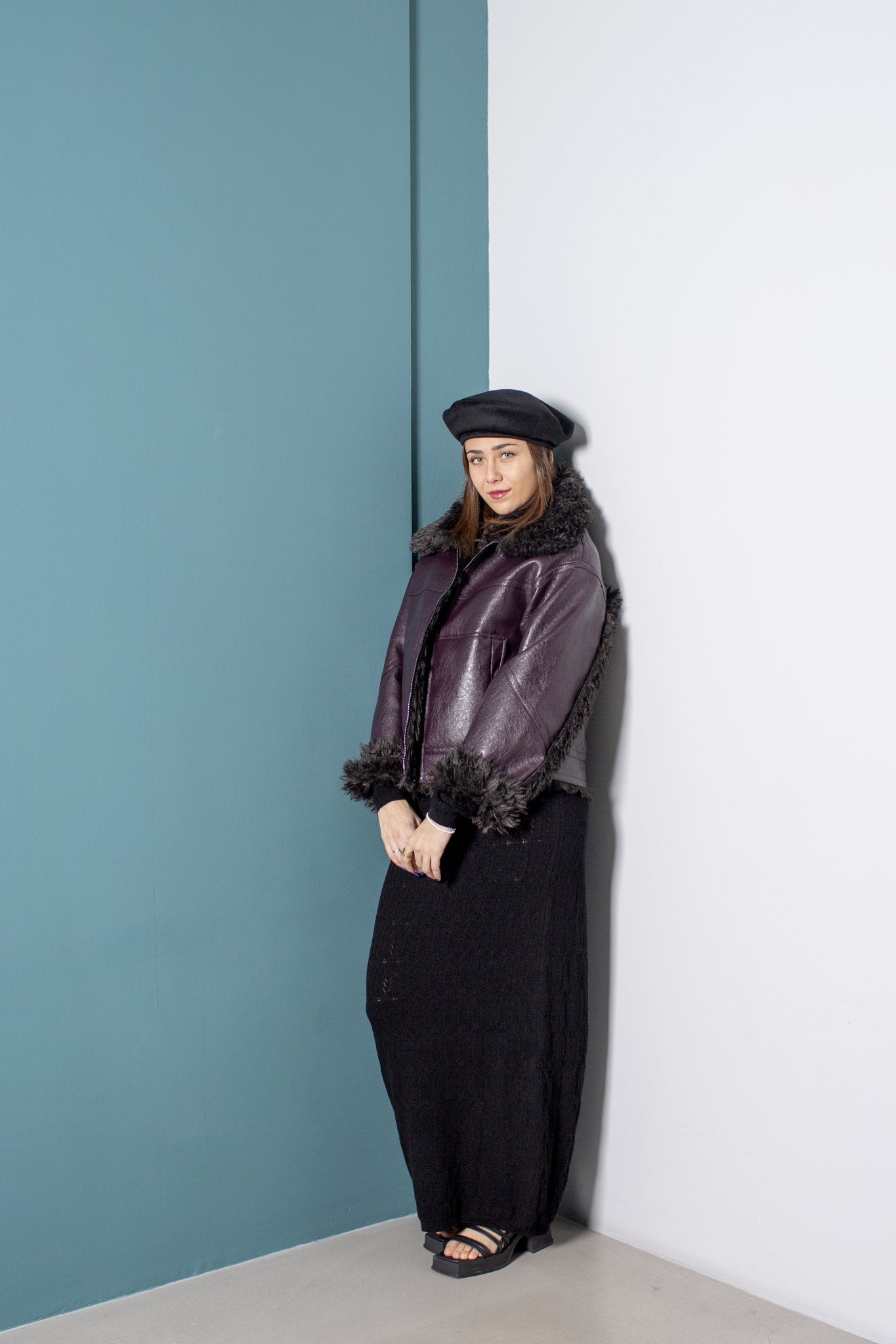 CHIODO IN ECO PELLICCIA OOF WEAR - SALA MERATE