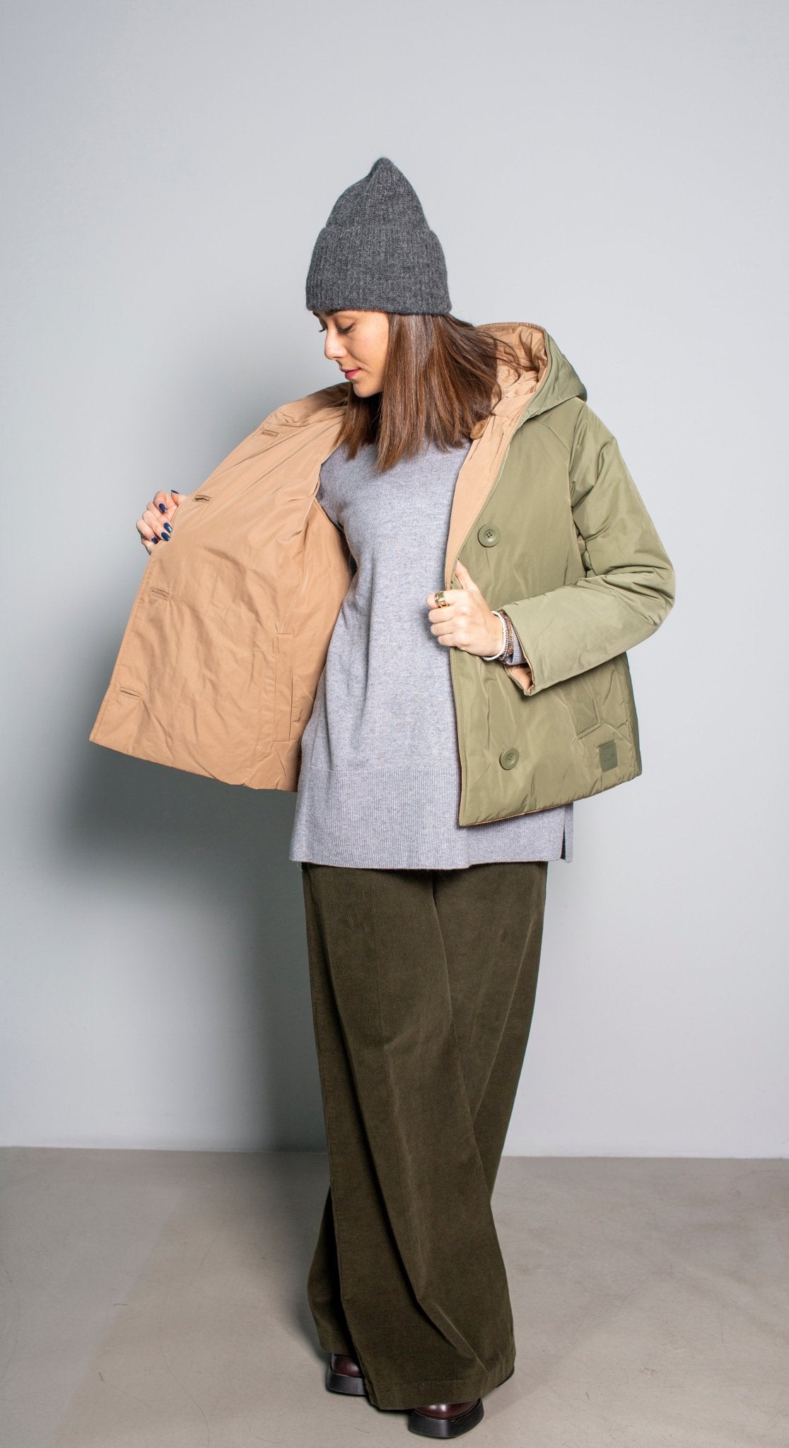 ECO PIUMINO CORTO REVERSIBILE OOF WEAR - SALA MERATE