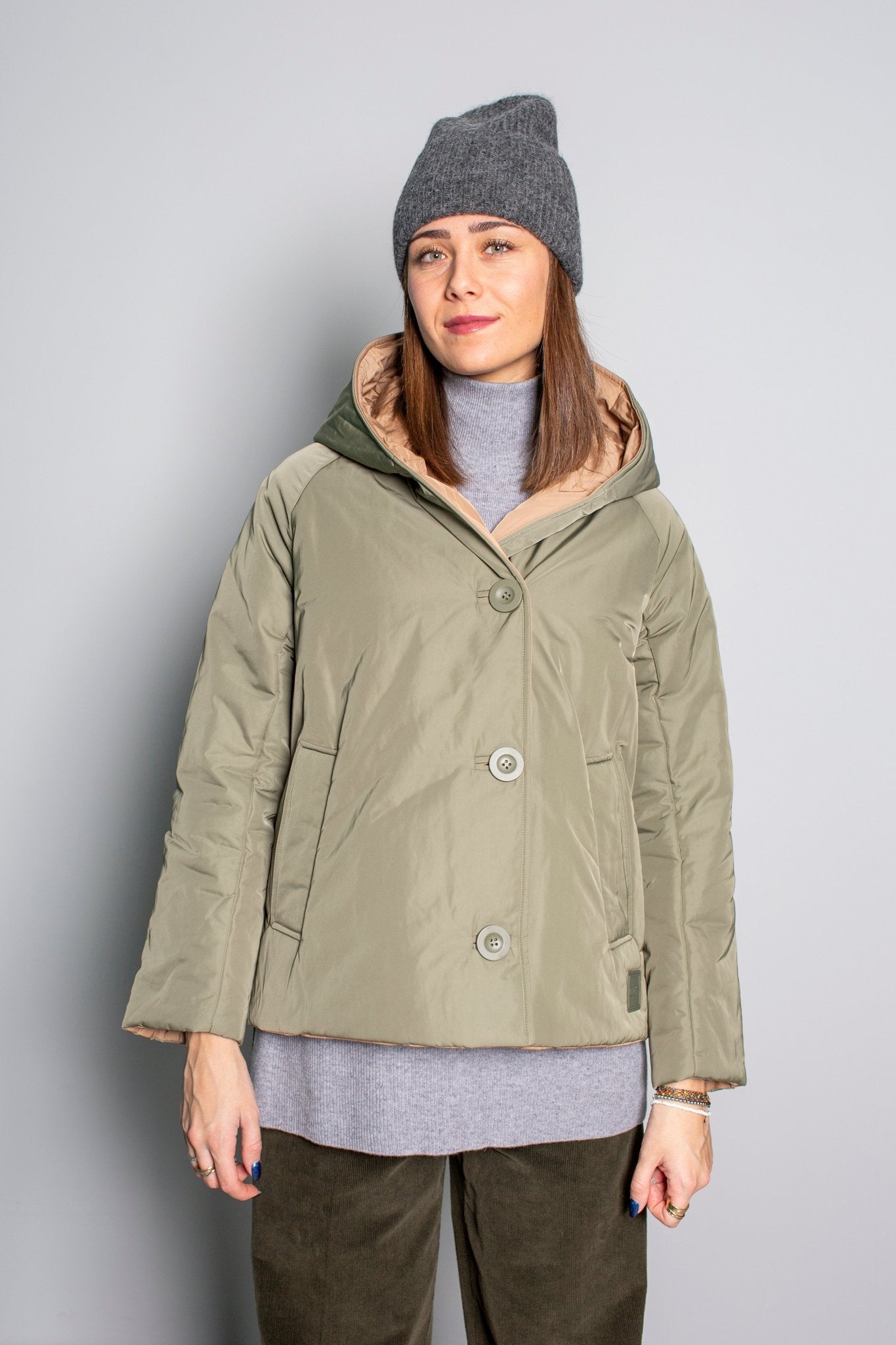 ECO PIUMINO CORTO REVERSIBILE OOF WEAR - SALA MERATE