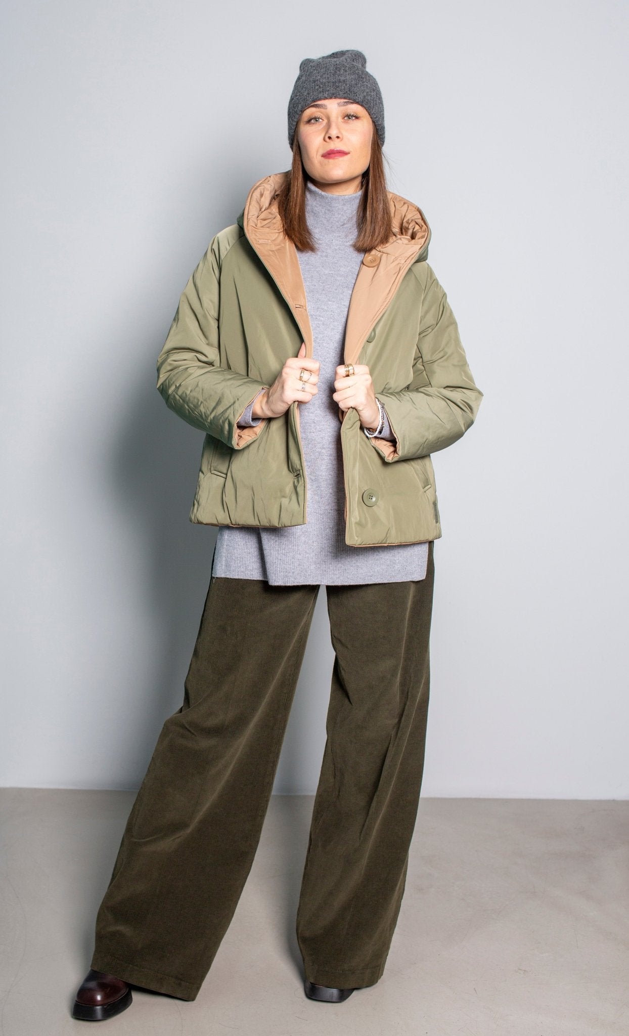 ECO PIUMINO CORTO REVERSIBILE OOF WEAR - SALA MERATE