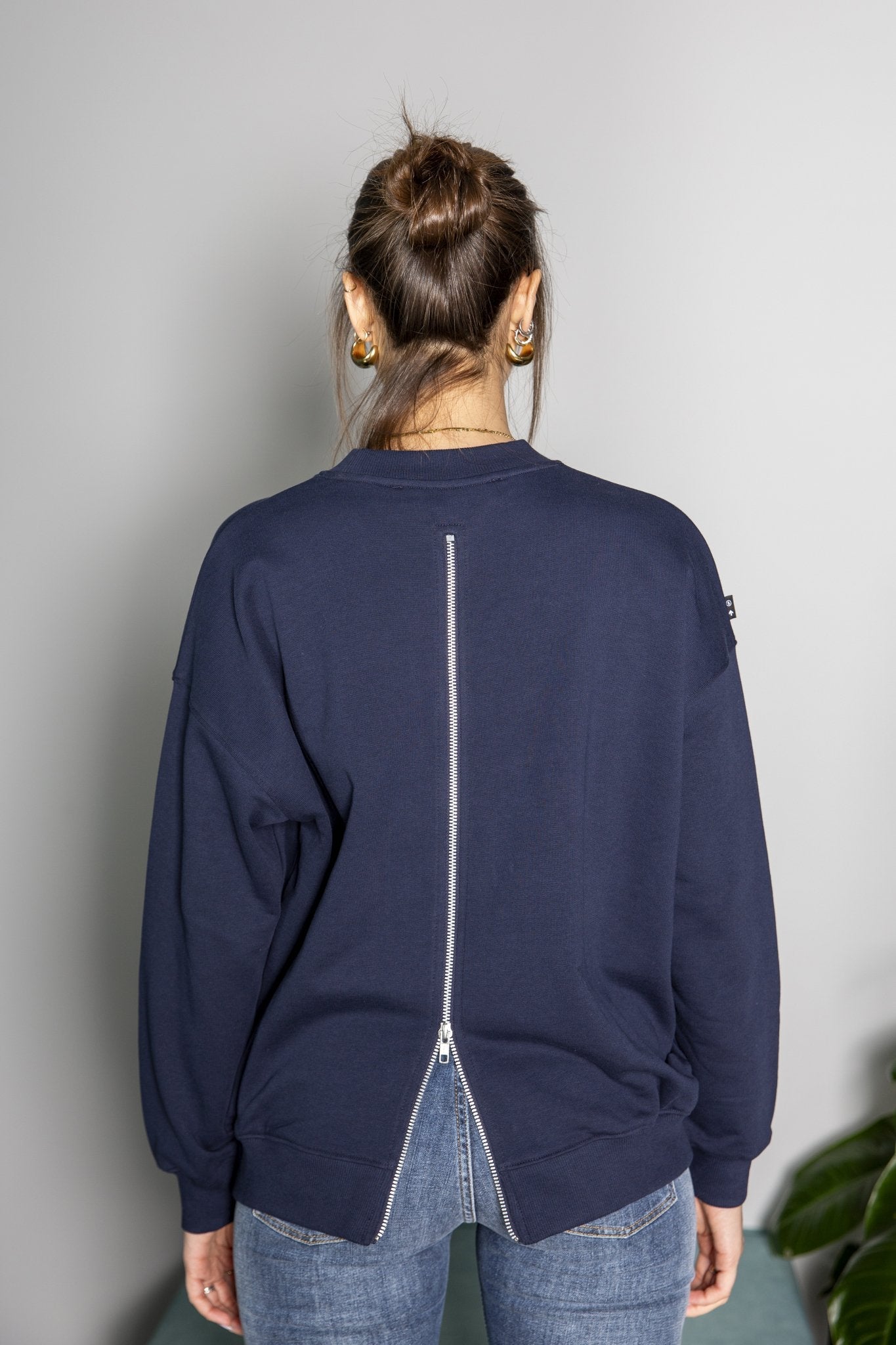 FELPA GIROCOLLO CON ZIP DEPARTMENT FIVE - SALA MERATE
