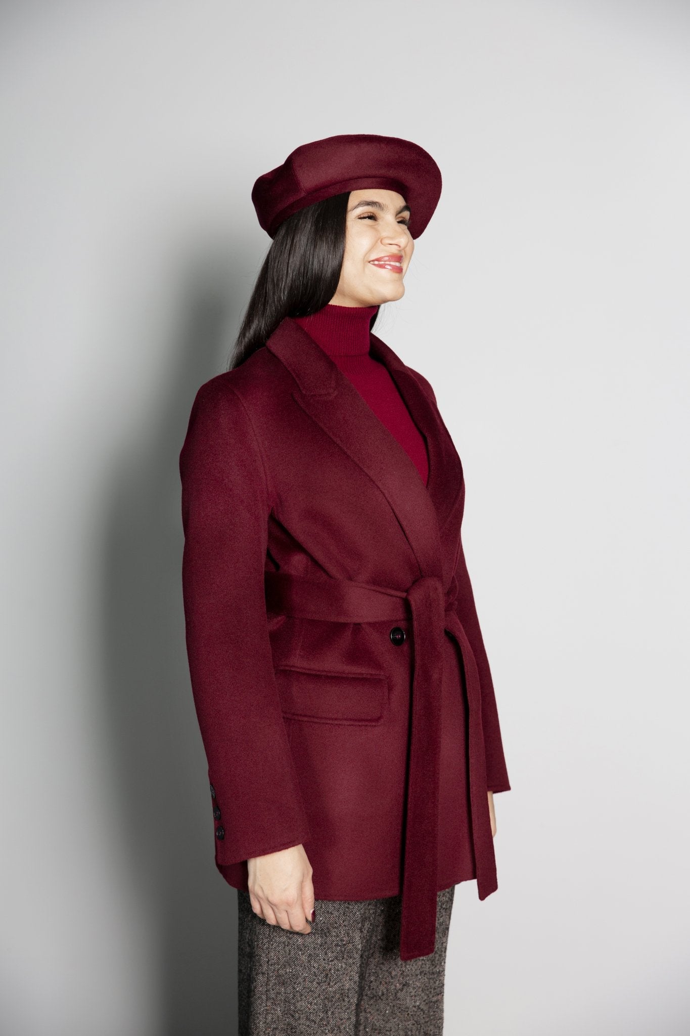 GIACCA IN DOUBLE DI LANA ALPHA STUDIO - SALA MERATE