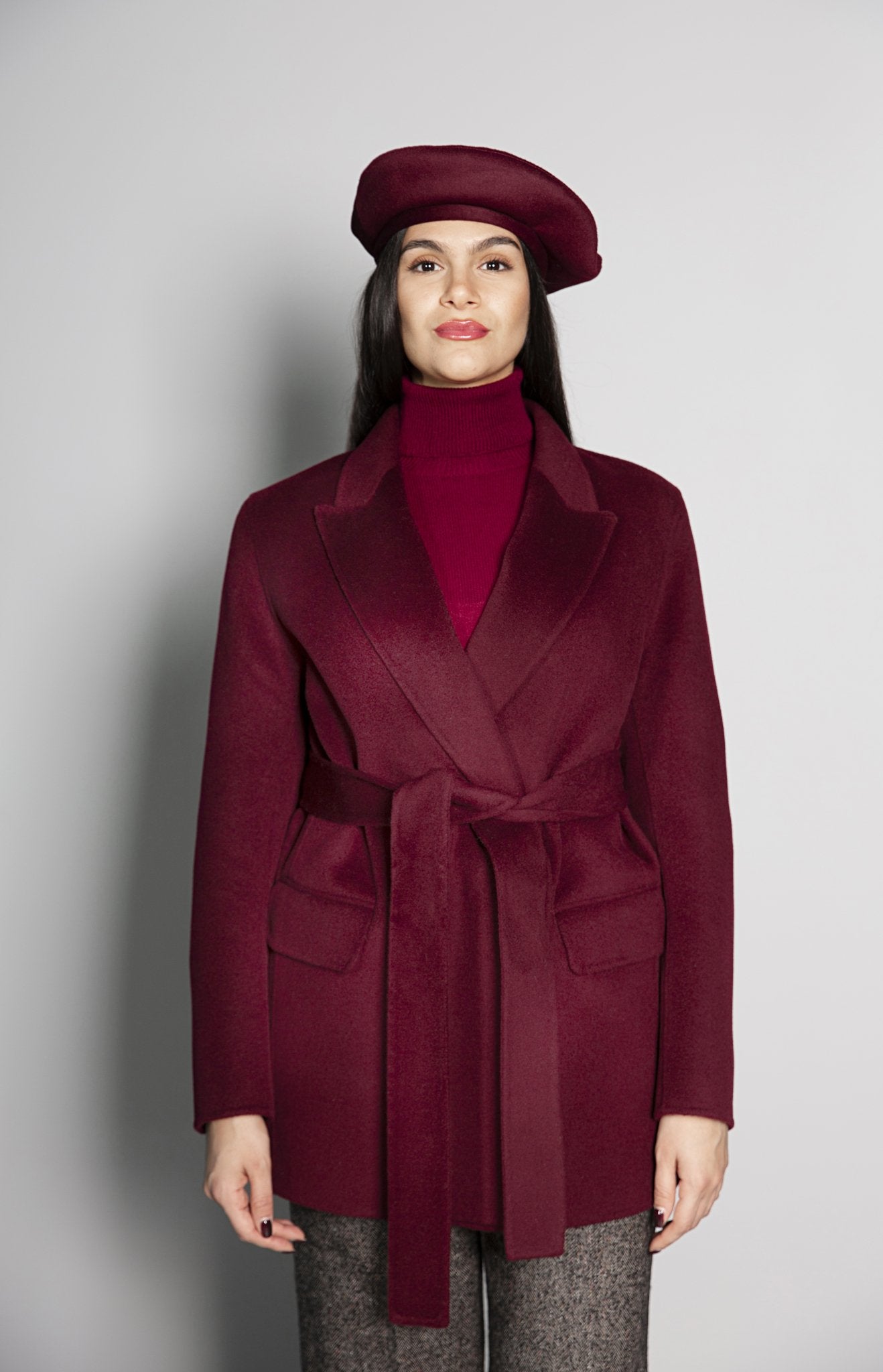 GIACCA IN DOUBLE DI LANA ALPHA STUDIO - SALA MERATE