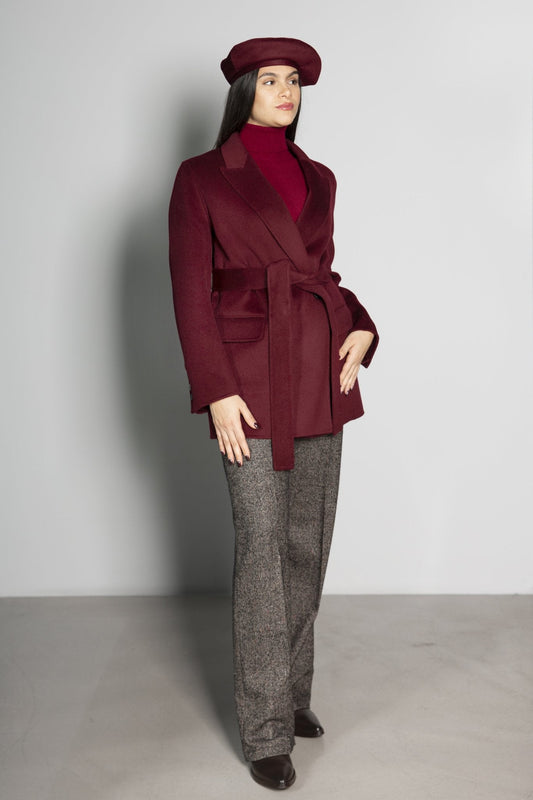 GIACCA IN DOUBLE DI LANA ALPHA STUDIO - SALA MERATE