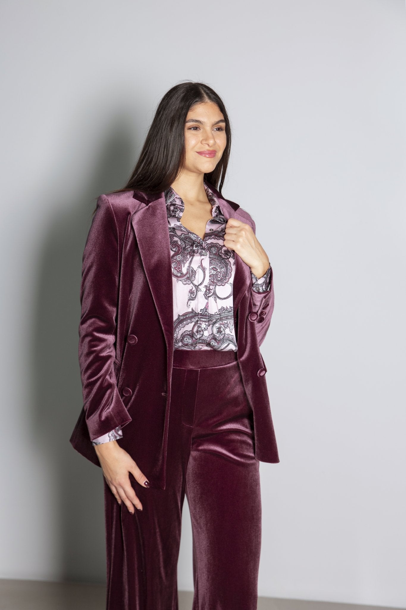 GIACCA VELLUTO LISCIO OLLA PAREG - SALA MERATE