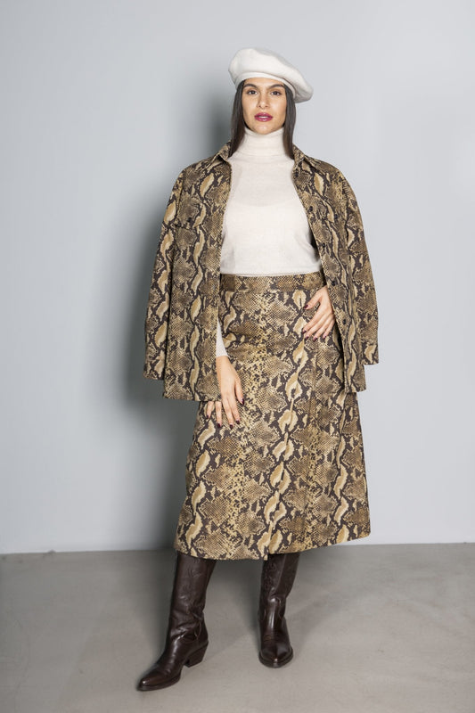 GONNA STAMPA PITONATA ASPESI - SALA MERATE