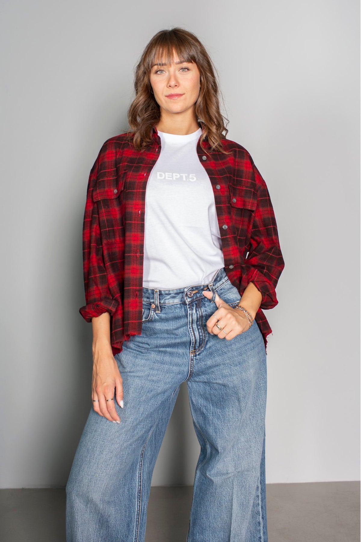 CAMICIA CHECK DEPARTMENT FIVE OVER