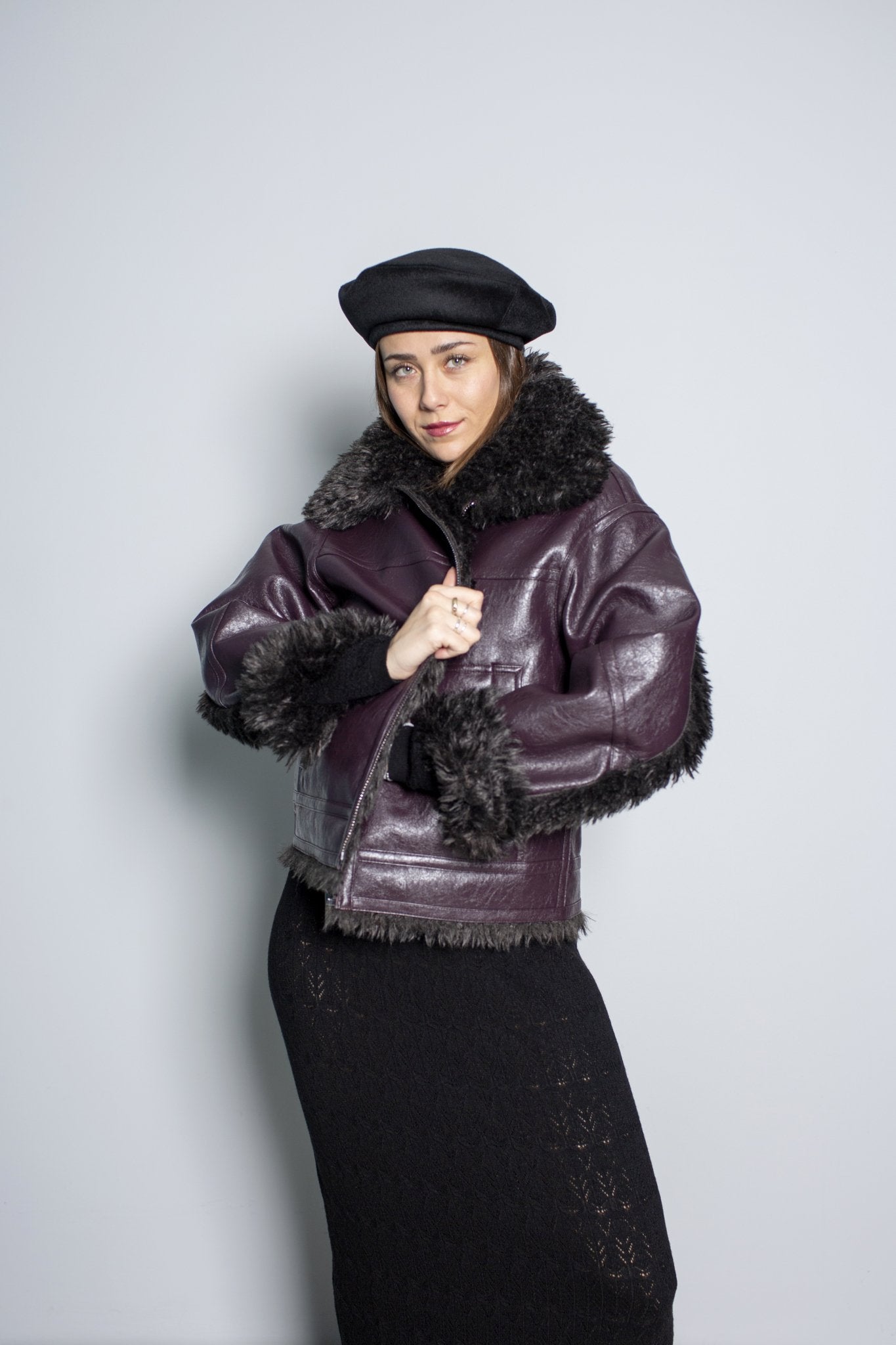 CHIODO IN ECO PELLICCIA OOF WEAR