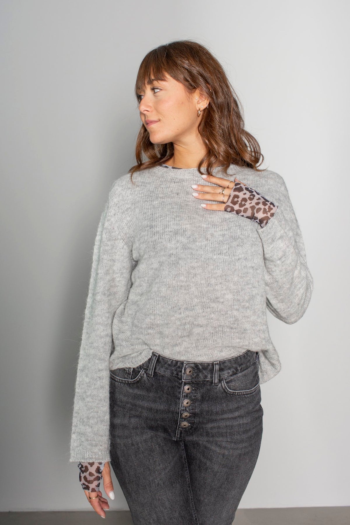 MAGLIA GIROCOLLO ALPHA STUDIO