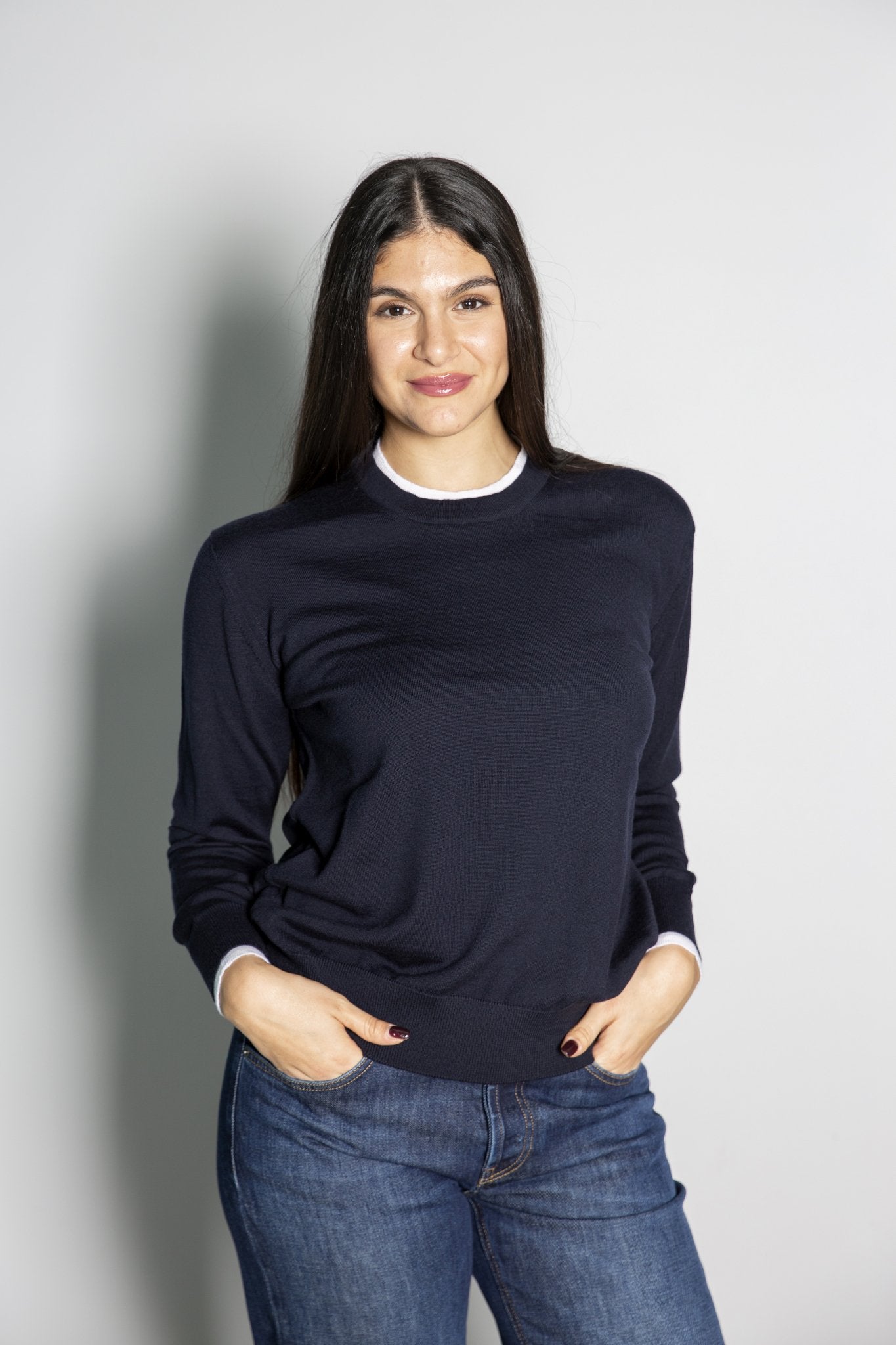 MAGLIA GIROCOLLO ALPHA STUDIO