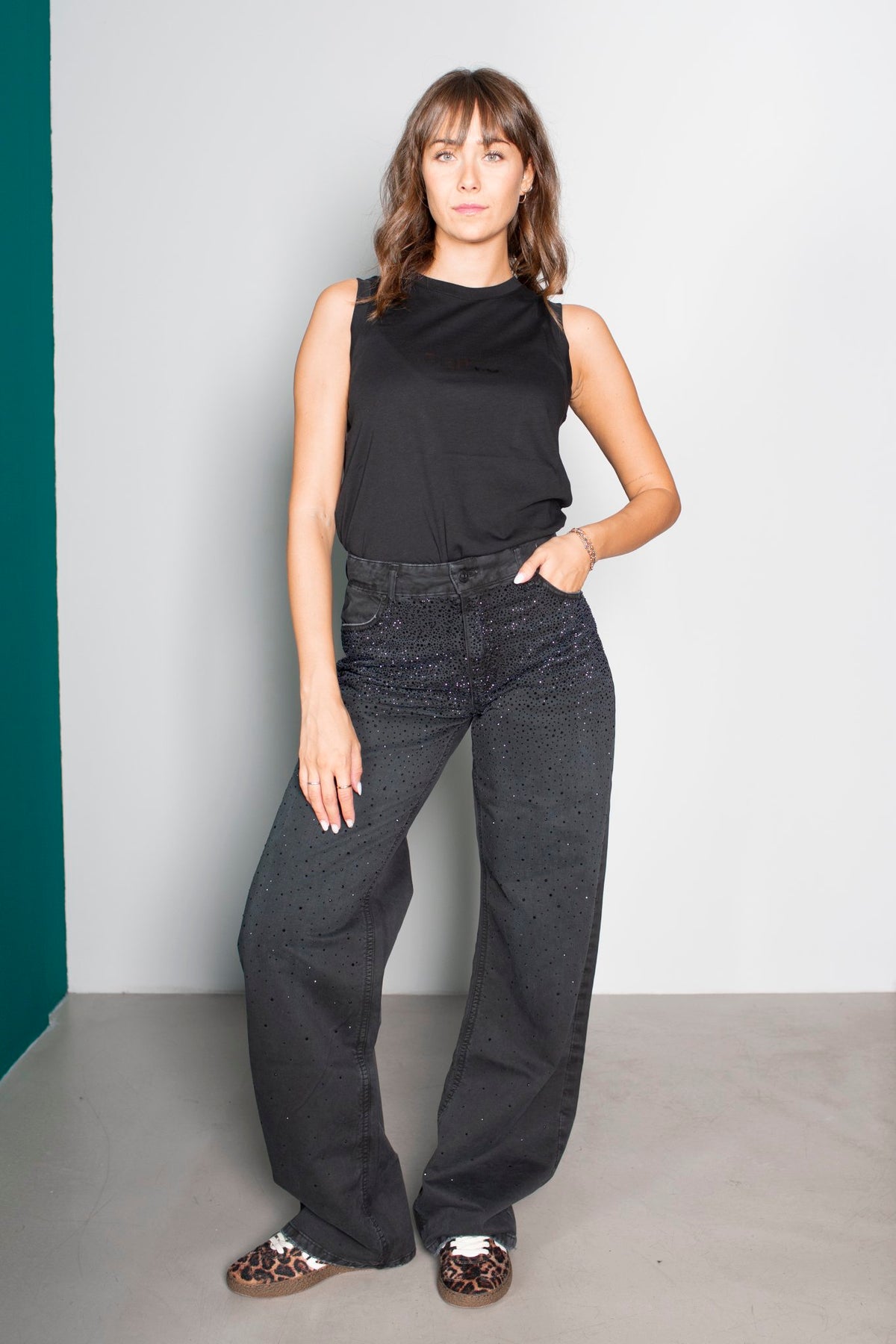 JEANS STRASS GDD