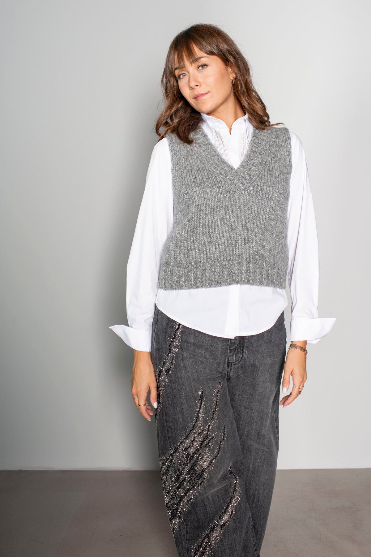 JEANS STRASS GDD