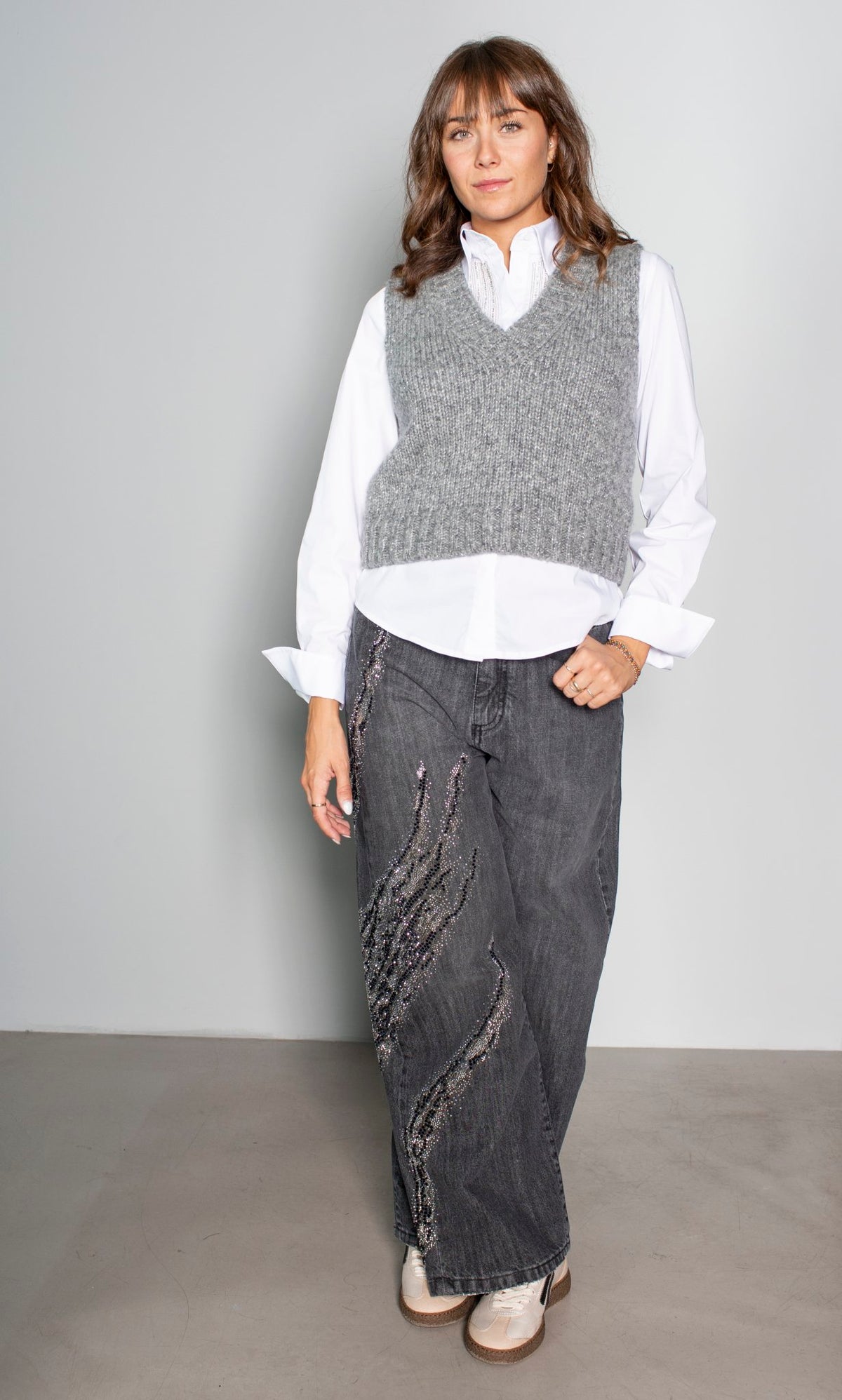 JEANS STRASS GDD