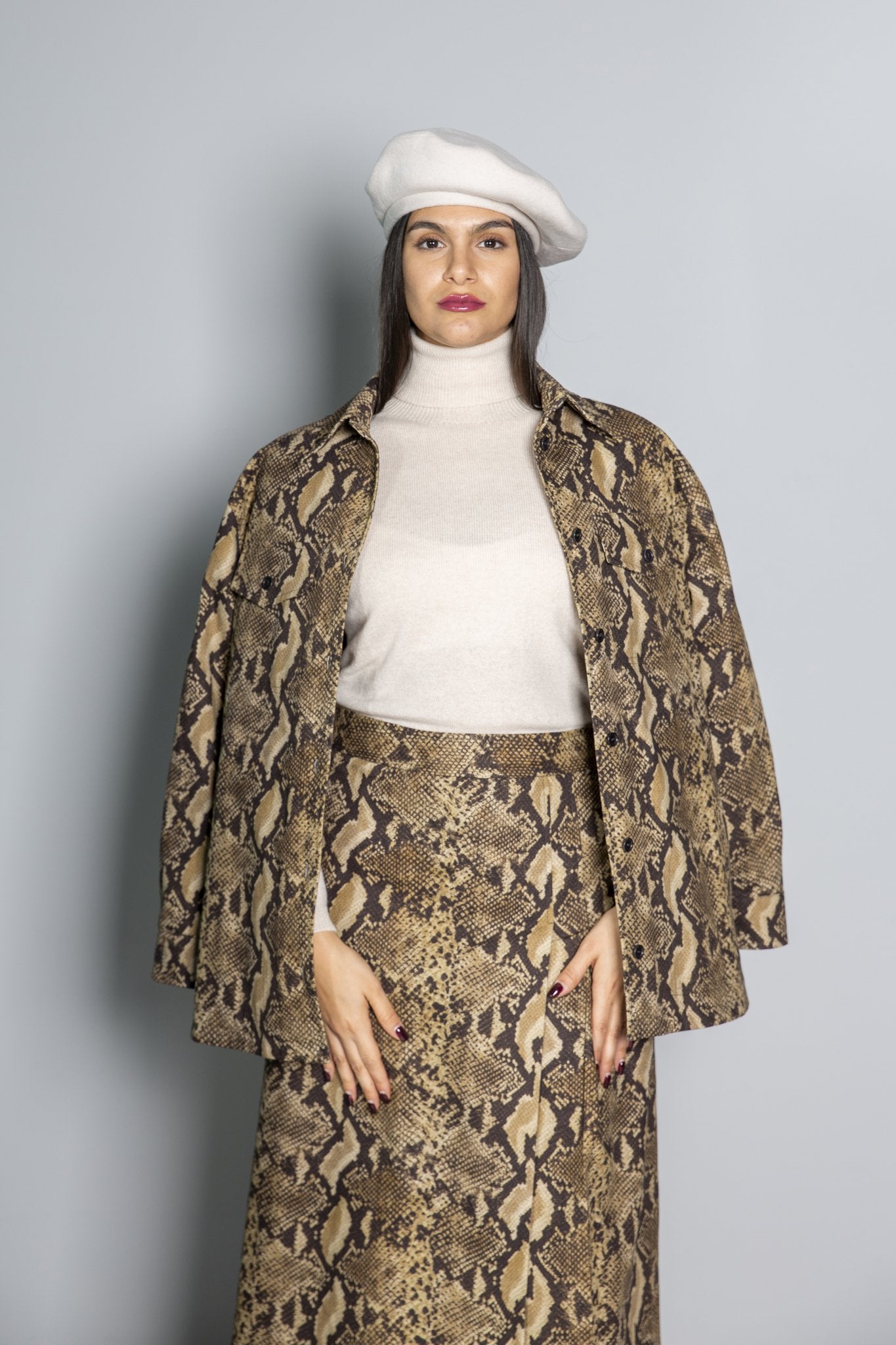 GIACCA STAMPA PITONATA ASPESI