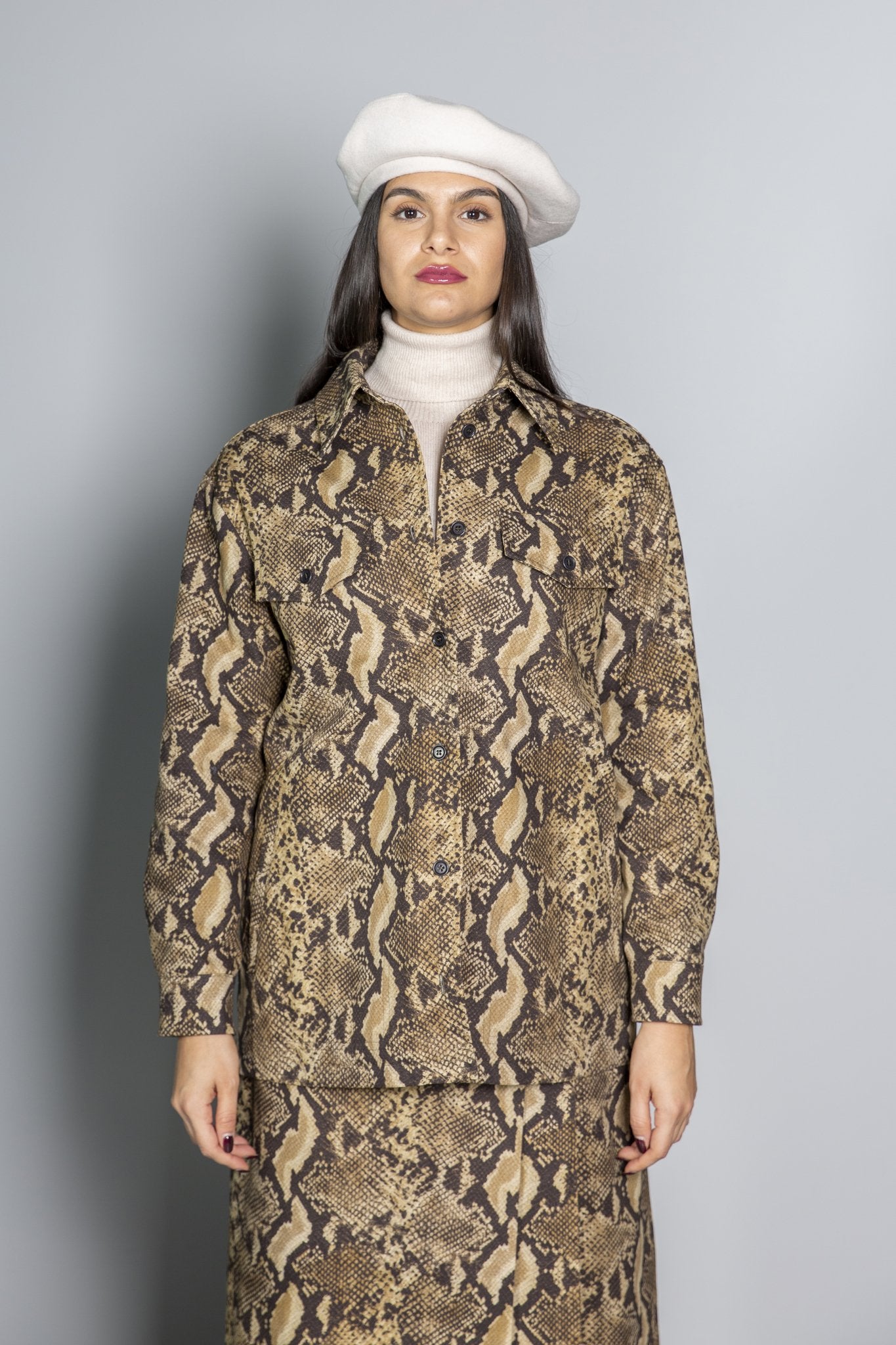 GIACCA STAMPA PITONATA ASPESI