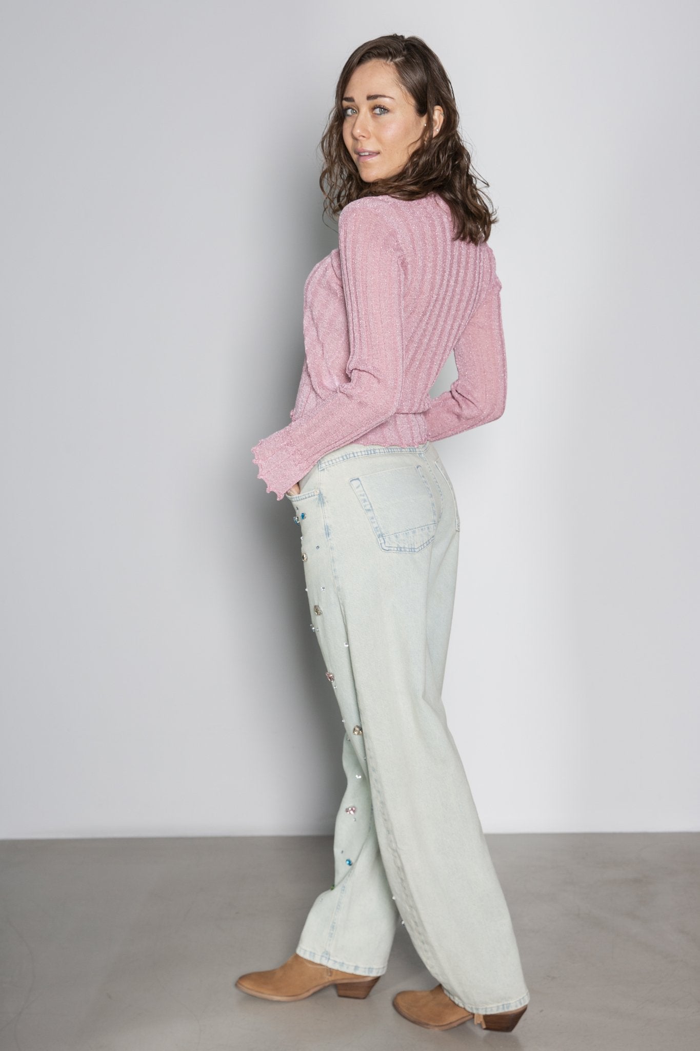 JEANS STRASS GDD