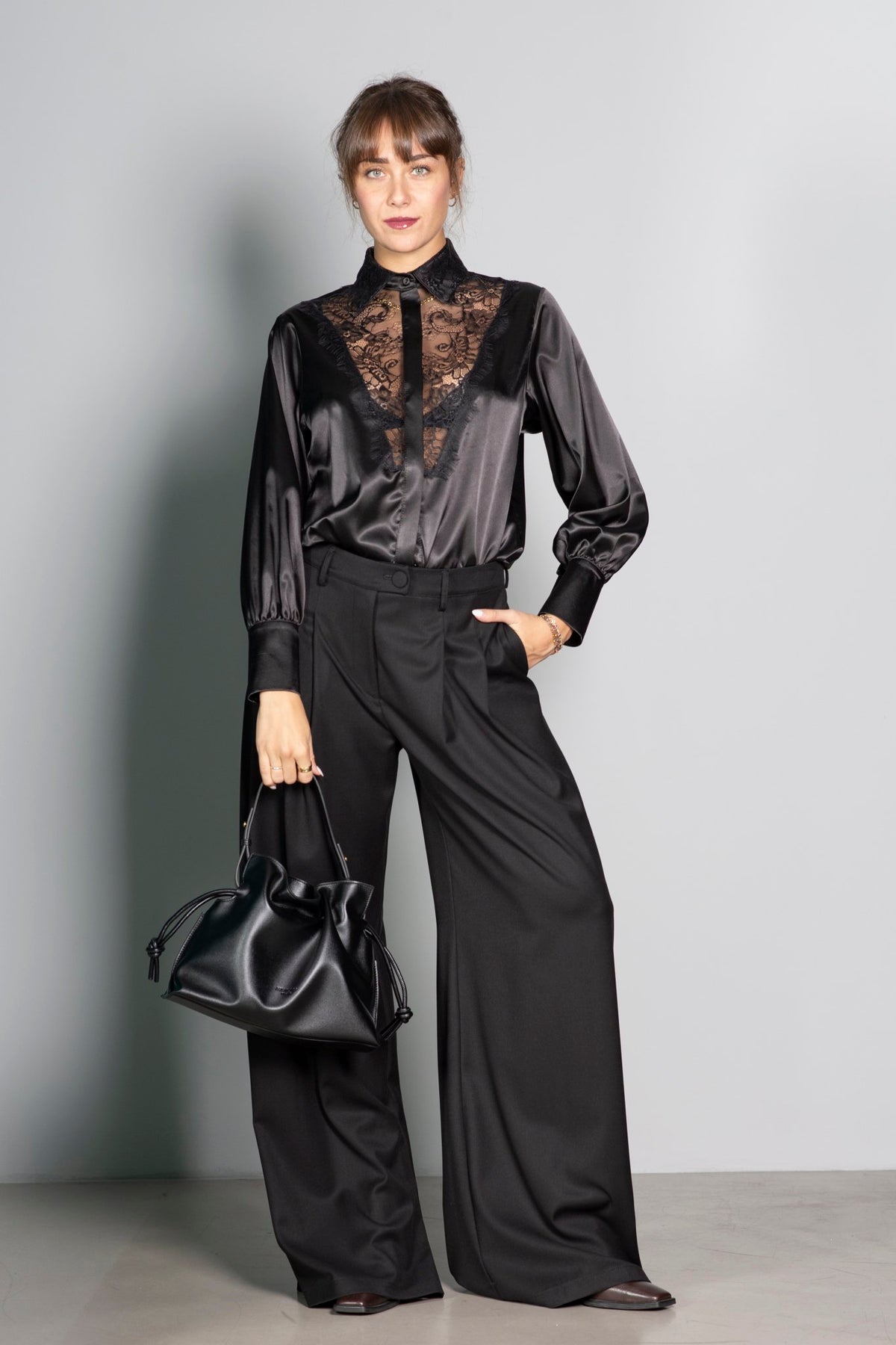 CAMICIA PIZZO OLLA PAREG