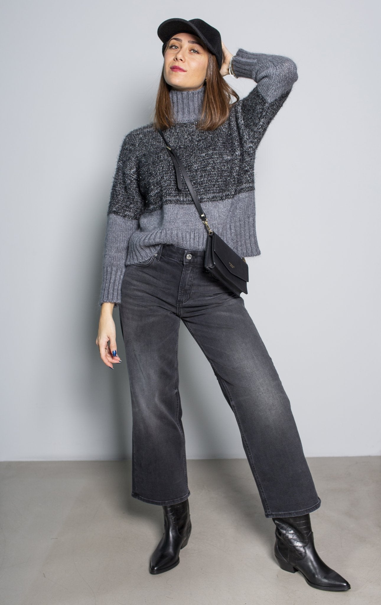 MAGLIA LUREX ALPHA STUDIO - SALA MERATE