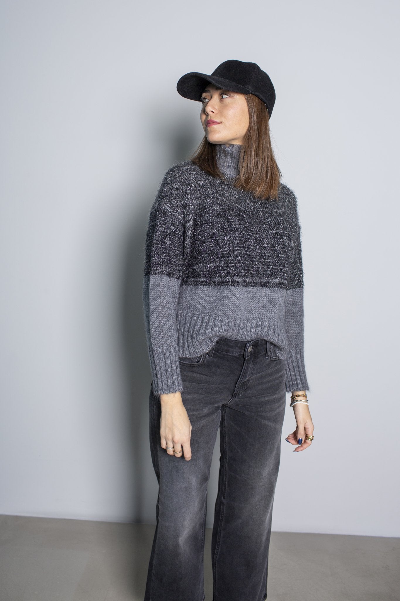 MAGLIA LUREX ALPHA STUDIO - SALA MERATE