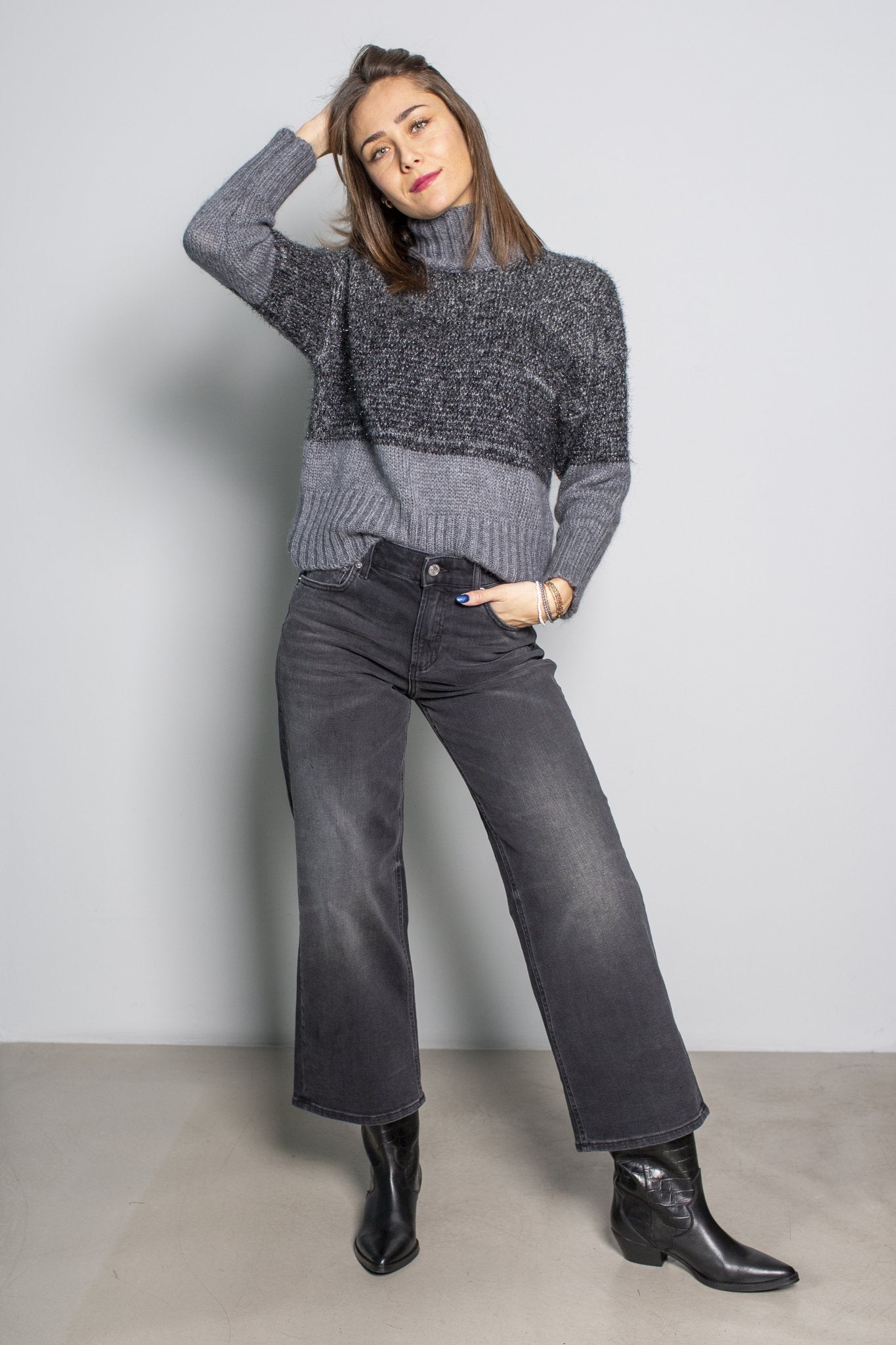 MAGLIA LUREX ALPHA STUDIO - SALA MERATE